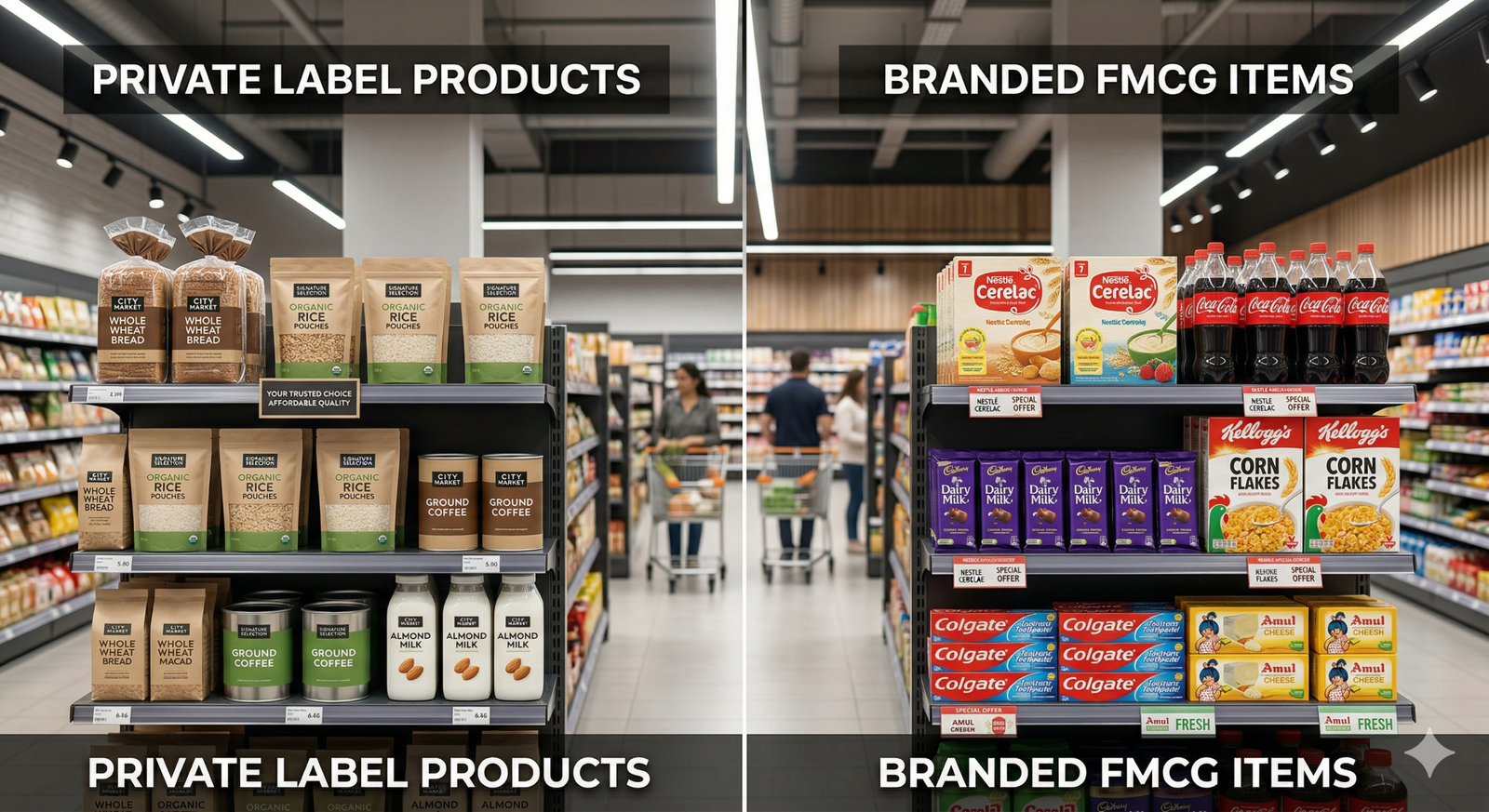Private Label vs Branded FMCG What Importers Should Choose